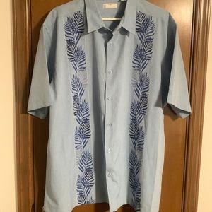 Blue Hawaiian Shirt
